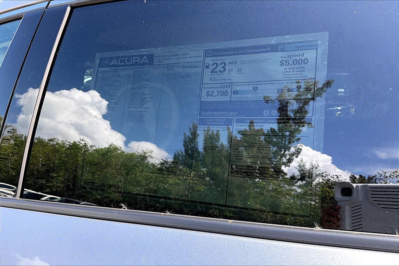New 2026 Solar Silver Metallic Acura w/Technology Package image 21