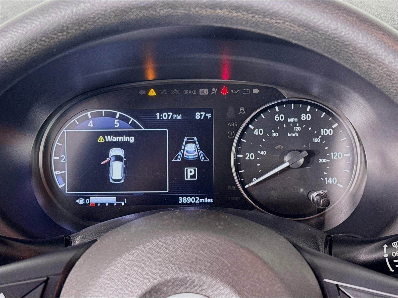Used 2021 Super Black Nissan SV image 13