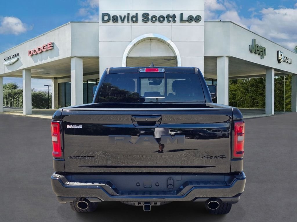 New 2026 Diamond Black Crystal Pearl-Coat Exterior Paint RAM Laramie image 7