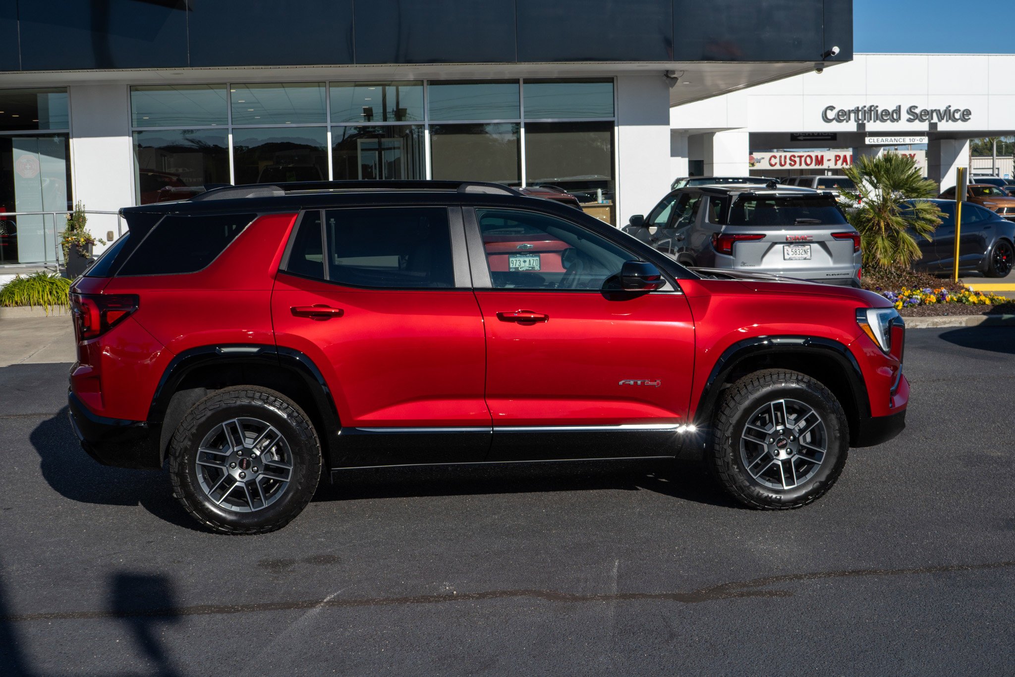 New 2026 Volcanic Red Tintcoat GMC AT4 image 2