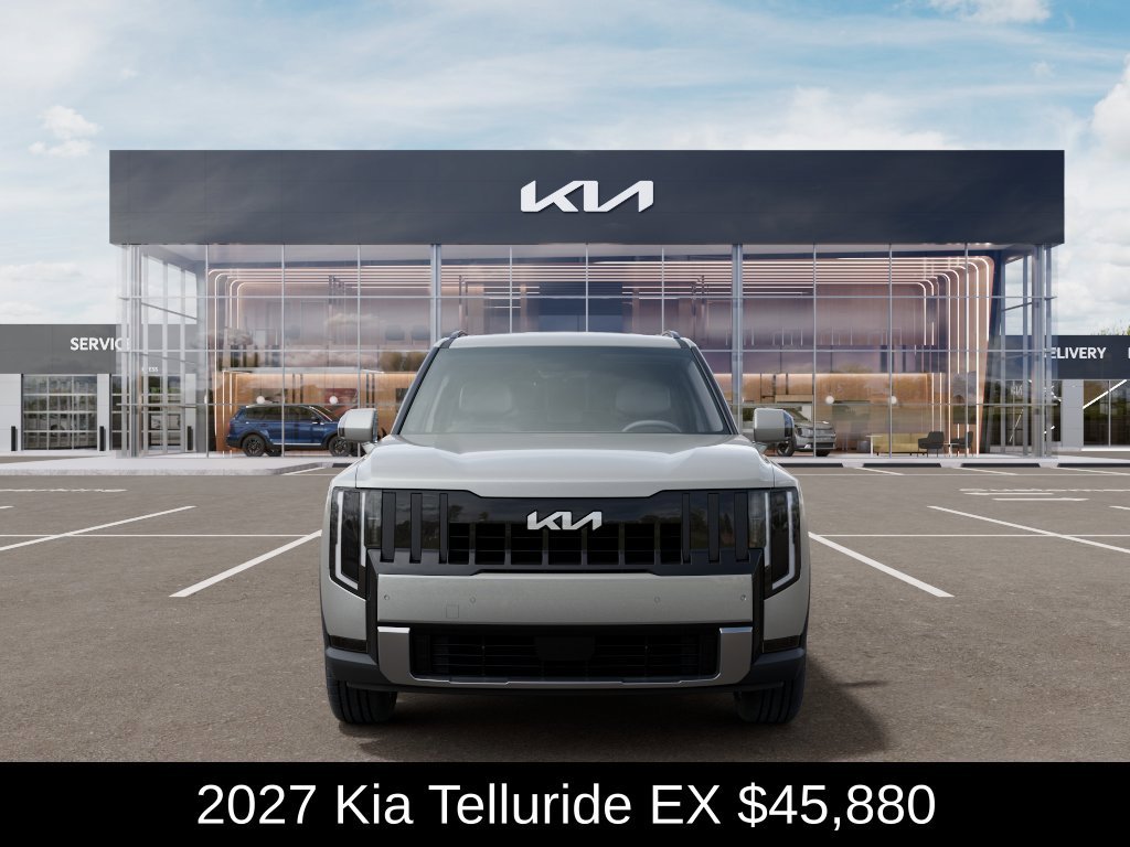 New 2027 Ivory Silver Kia EX image 3