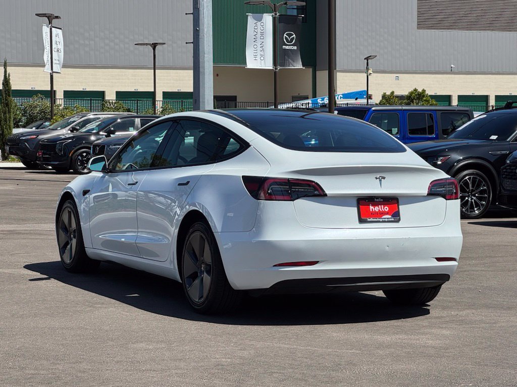 Used 2023 Pearl White Multi-Coat Tesla Base image 30