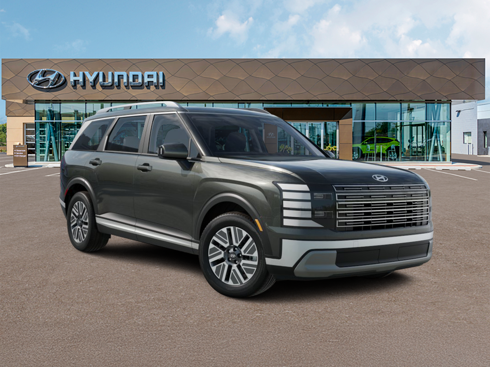 New 2026 Green Hyundai Blue SEL 8P image 6