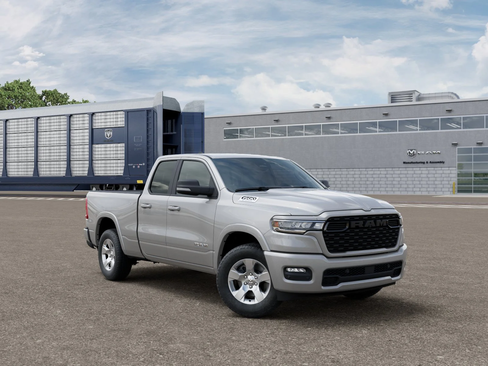 New 2026 Silver Zynith Exterior Paint RAM BIG HORN image 3