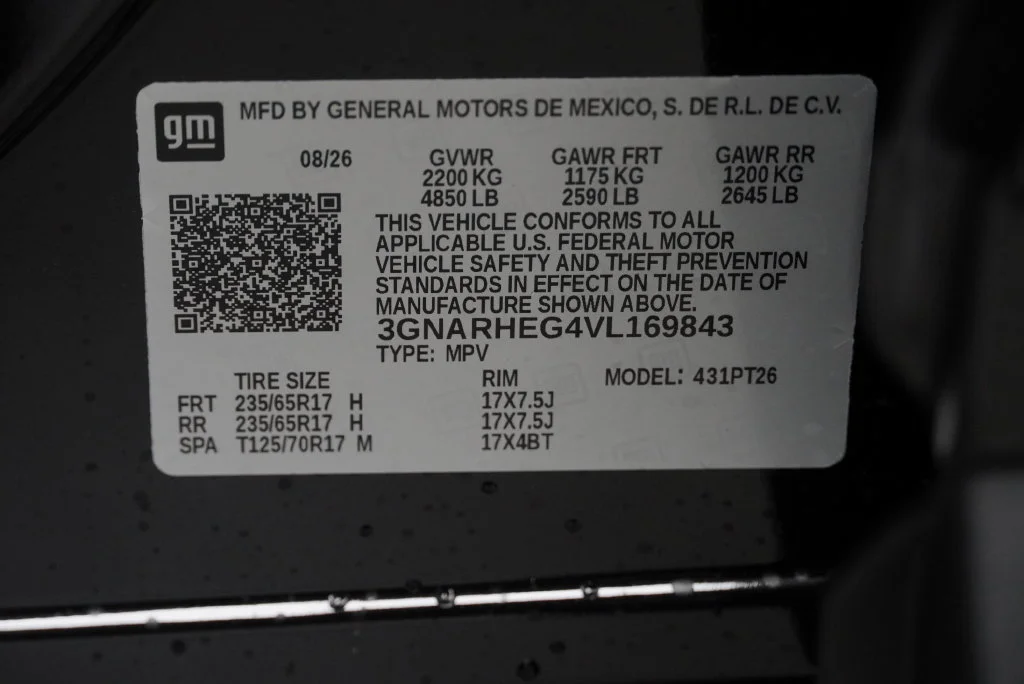 New 2027 Mosaic Black Metallic Chevrolet LT image 42