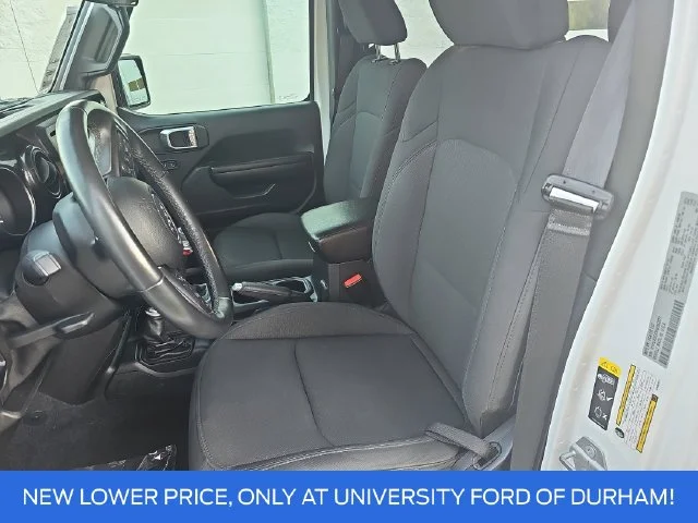 Used 2021 White Jeep Unlimited Sport Altitude image 14