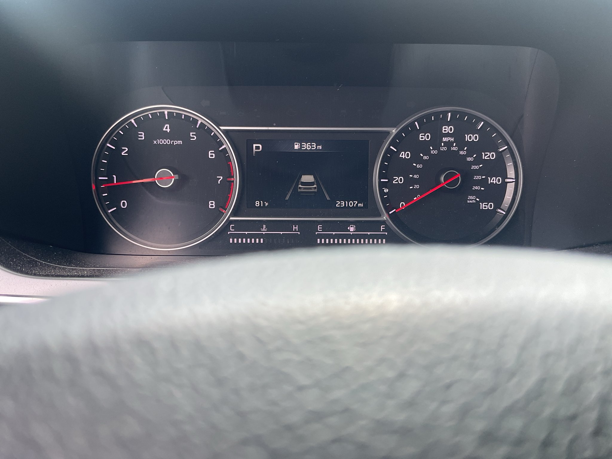 Used 2022 Sapphire Blue Kia S image 12