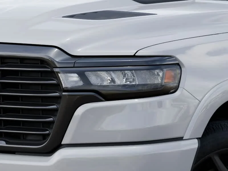 New 2026 Bright White Clear-Coat Exterior Paint RAM Laramie image 10