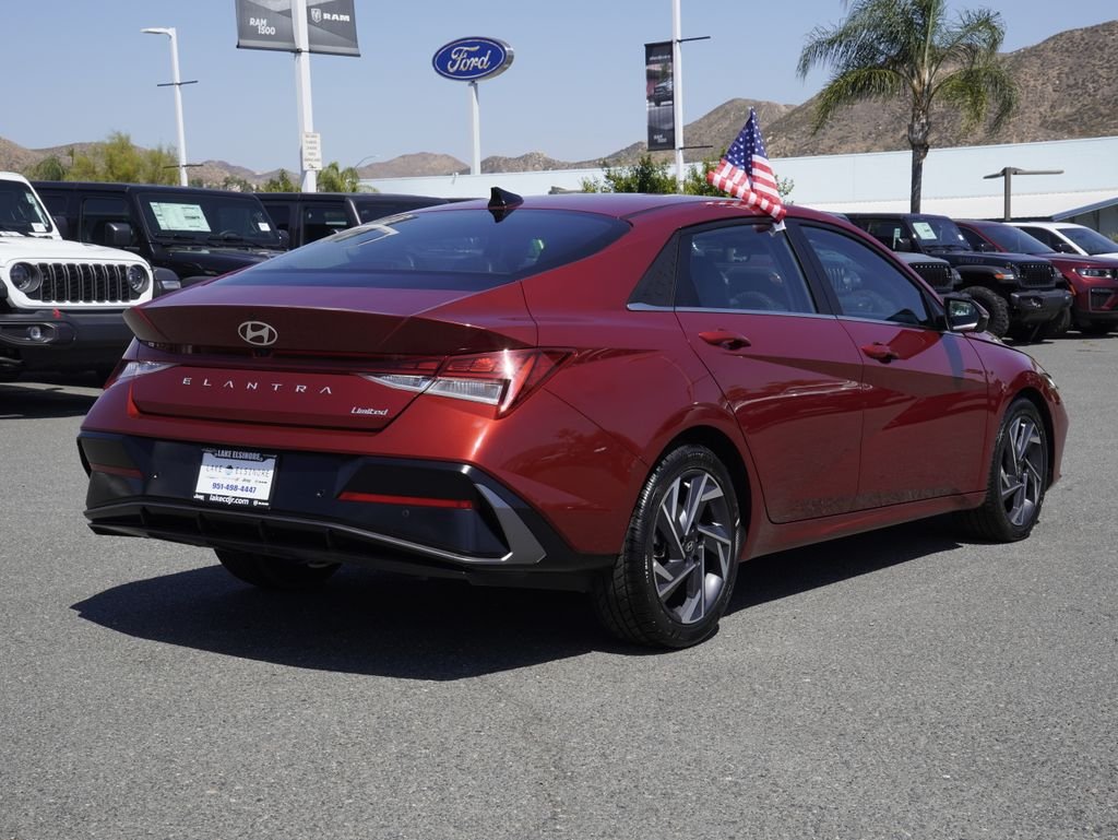 Certified Used 2024 Red Hyundai Limited image 3
