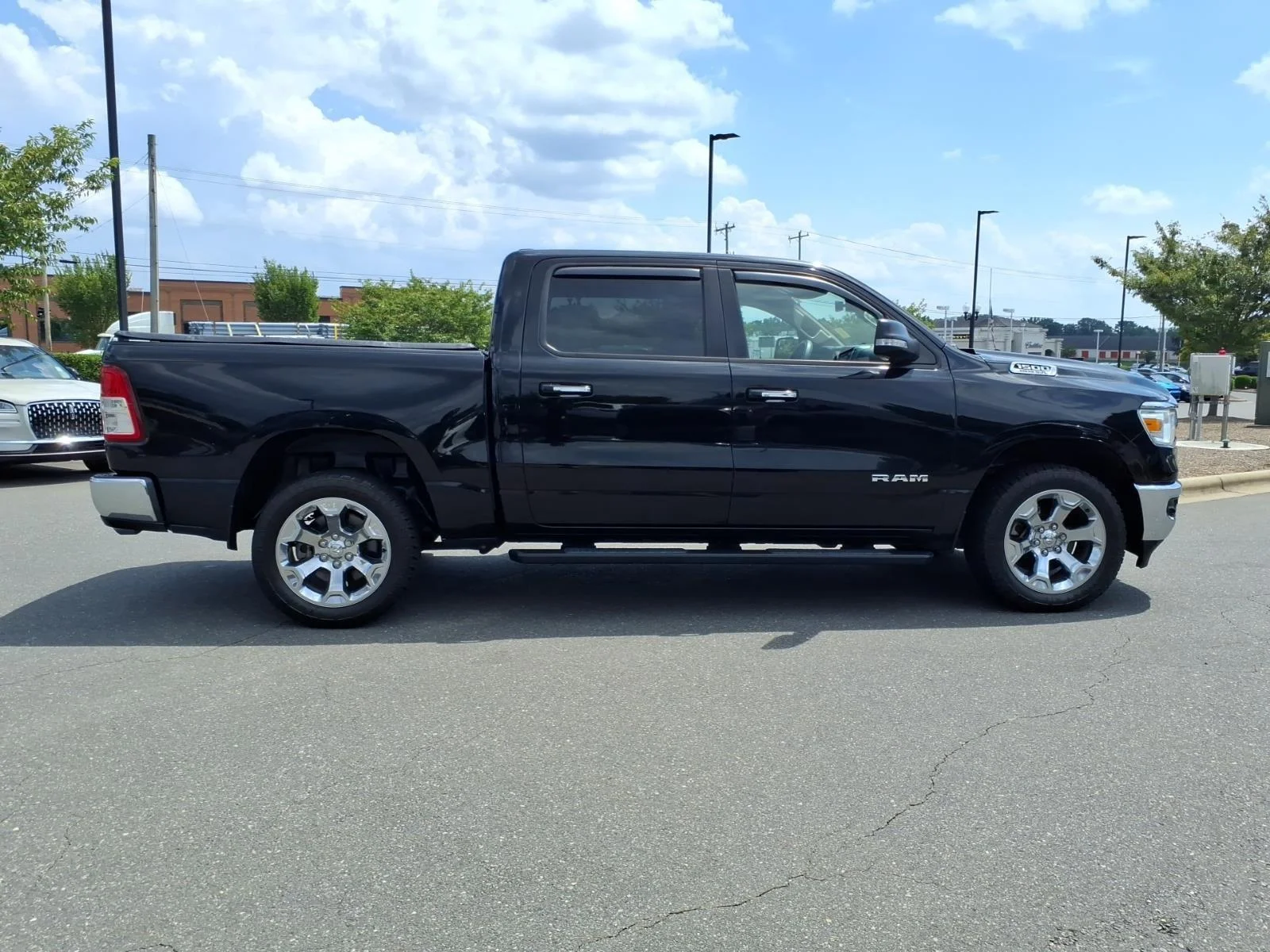 Used 2020 Diamond Black Crystal Pearlcoat Ram Big Horn image 10