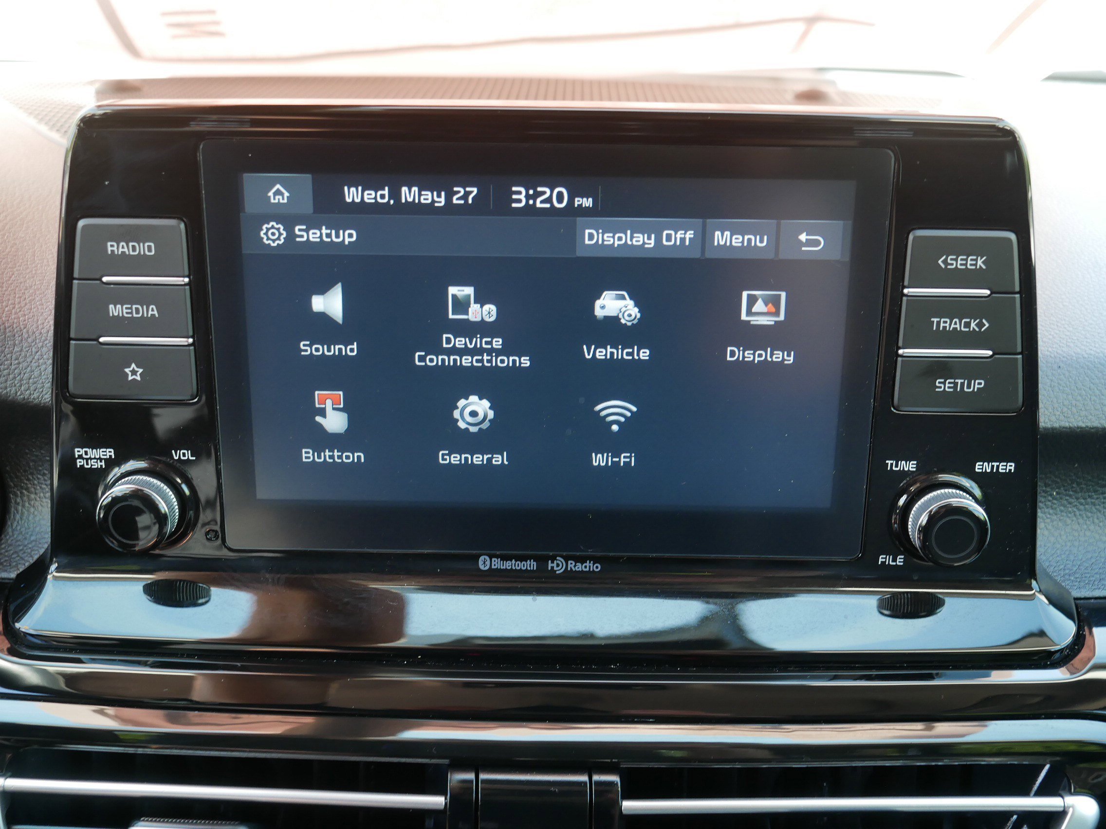 Used 2021 Dark Ocean Blue Kia EX image 30