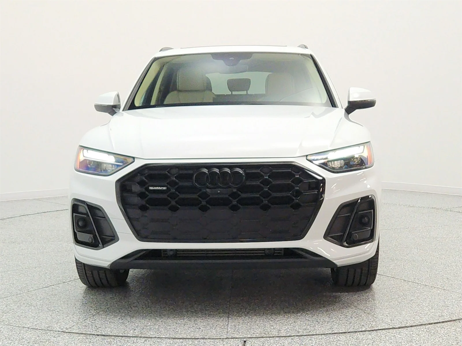 Used 2023 Glacier White Metallic Audi S line Premium Plus image 2