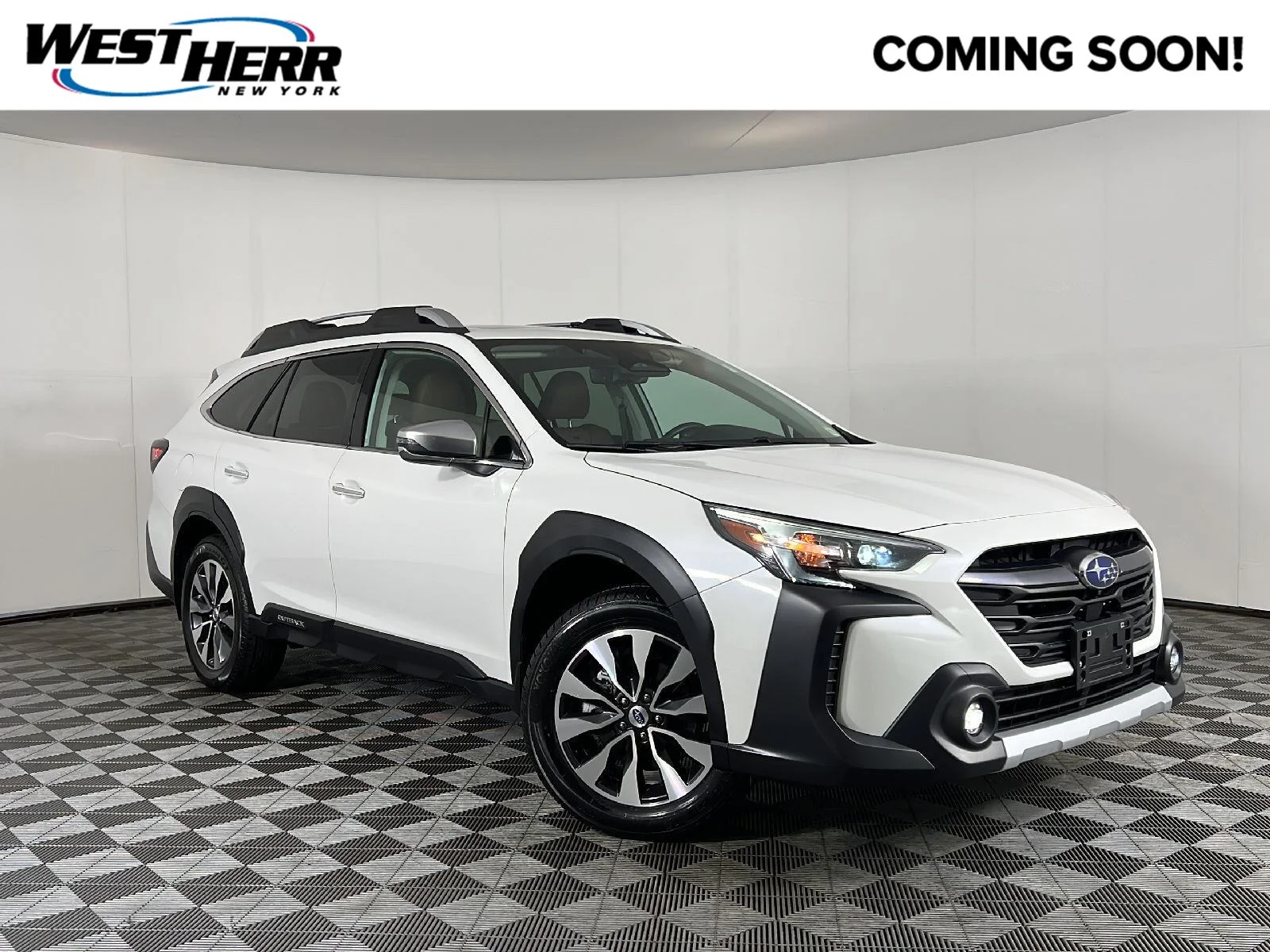 Used 2024 Crystal White Pearl Subaru Touring XT image 1