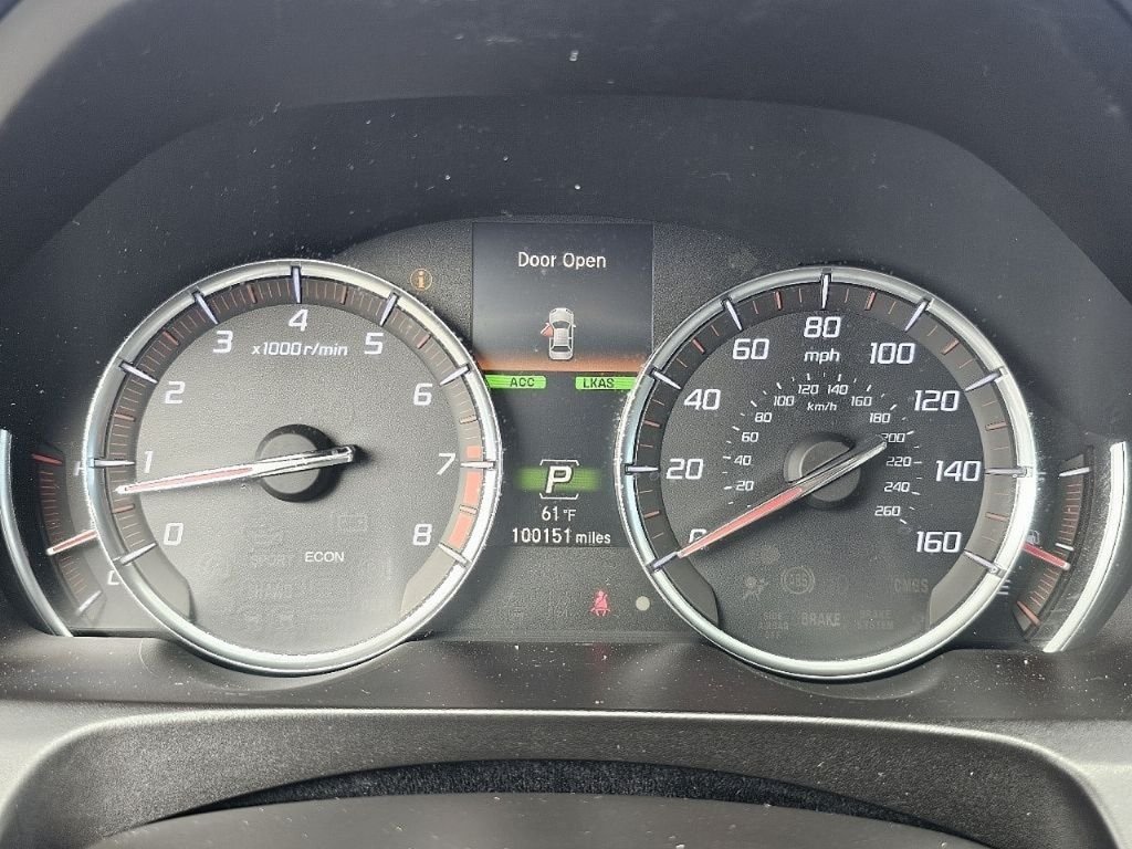 Used 2019 Platinum White Pearl Acura 3.5L Technology Pkg w/A-Spec Pkg image 38