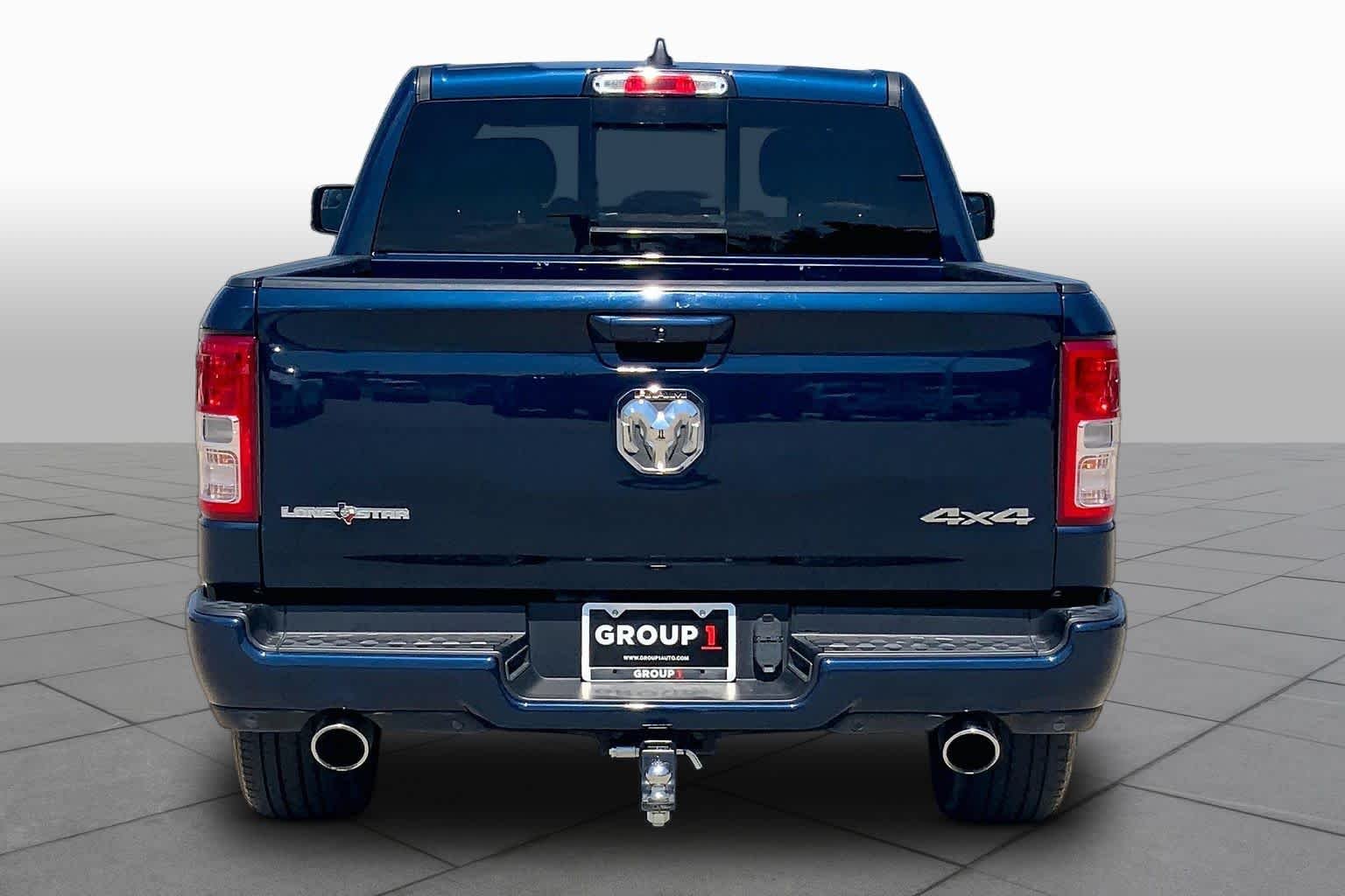 Used 2022 Patriot Blue Pearlcoat Ram Lone Star image 4
