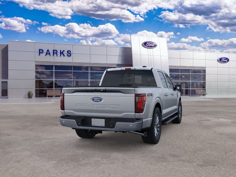 New 2025 Iconic Silver Metallic Ford XLT image 8
