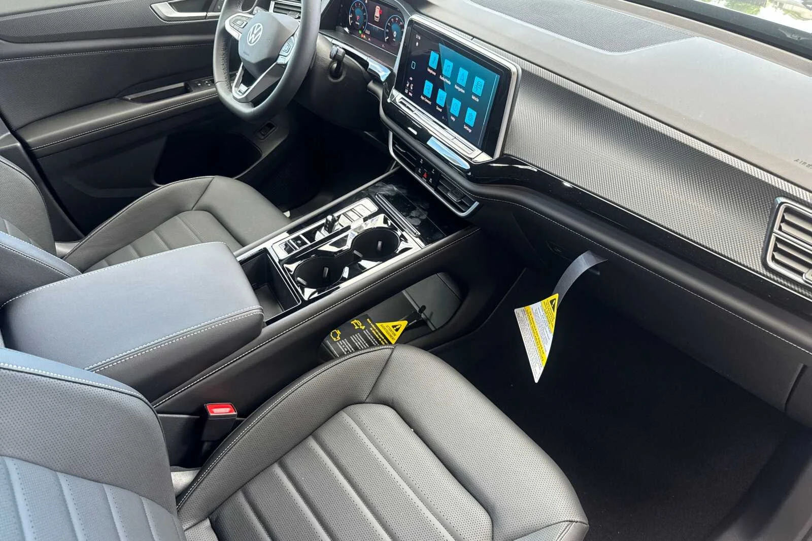 New 2026 Gray Volkswagen 2.0T SEL R-Line Black image 16