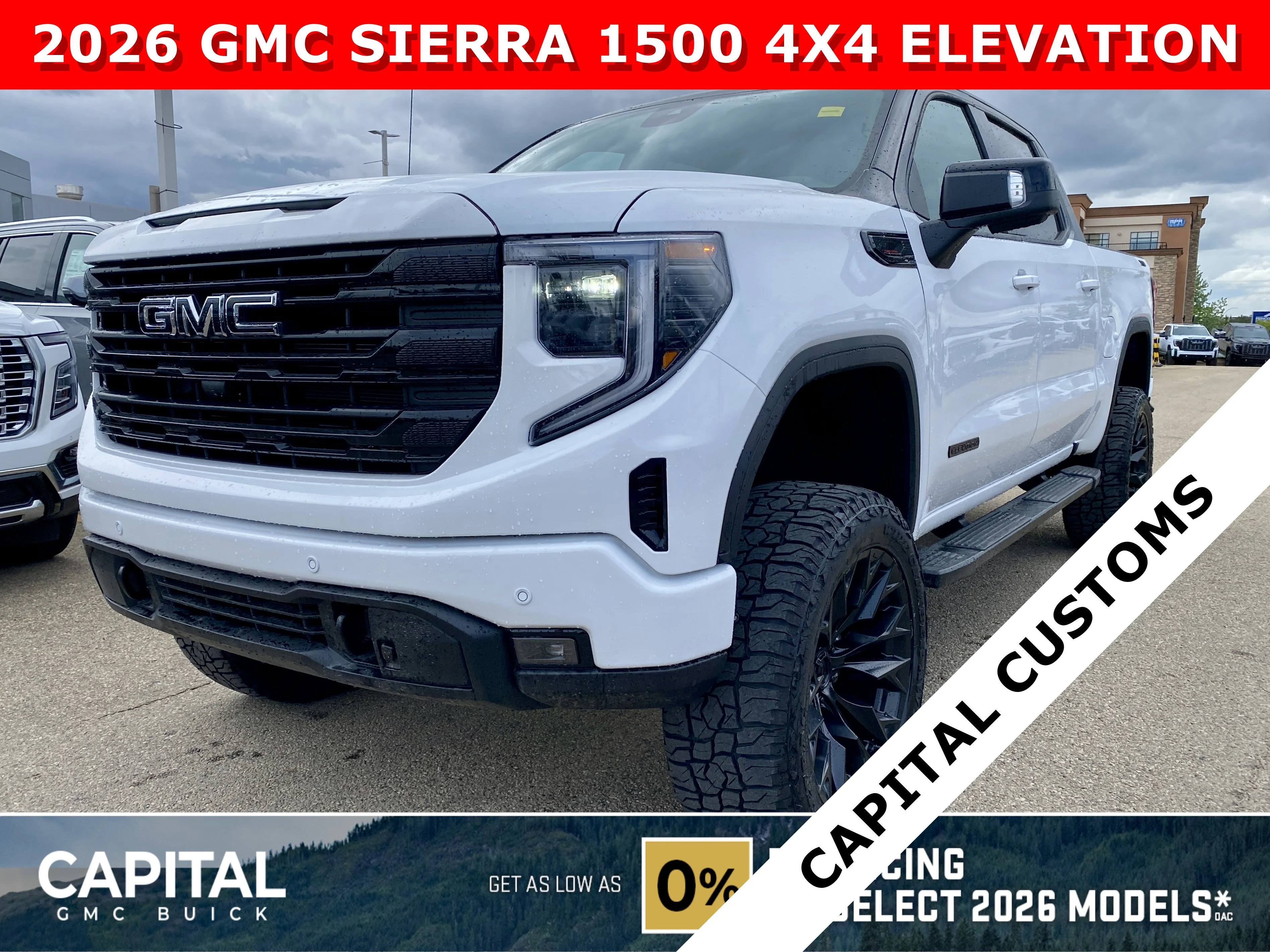 New 2026 Summit White GMC Elevation image 1