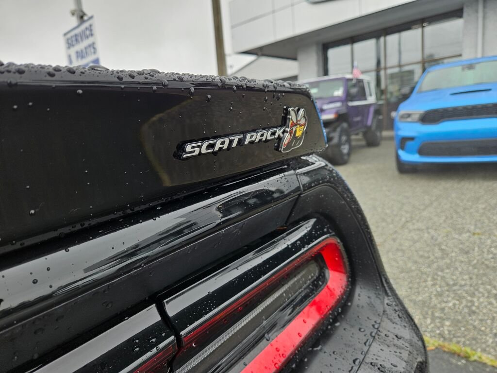 Used 2021 Black Dodge R/T Scat Pack Widebody image 11