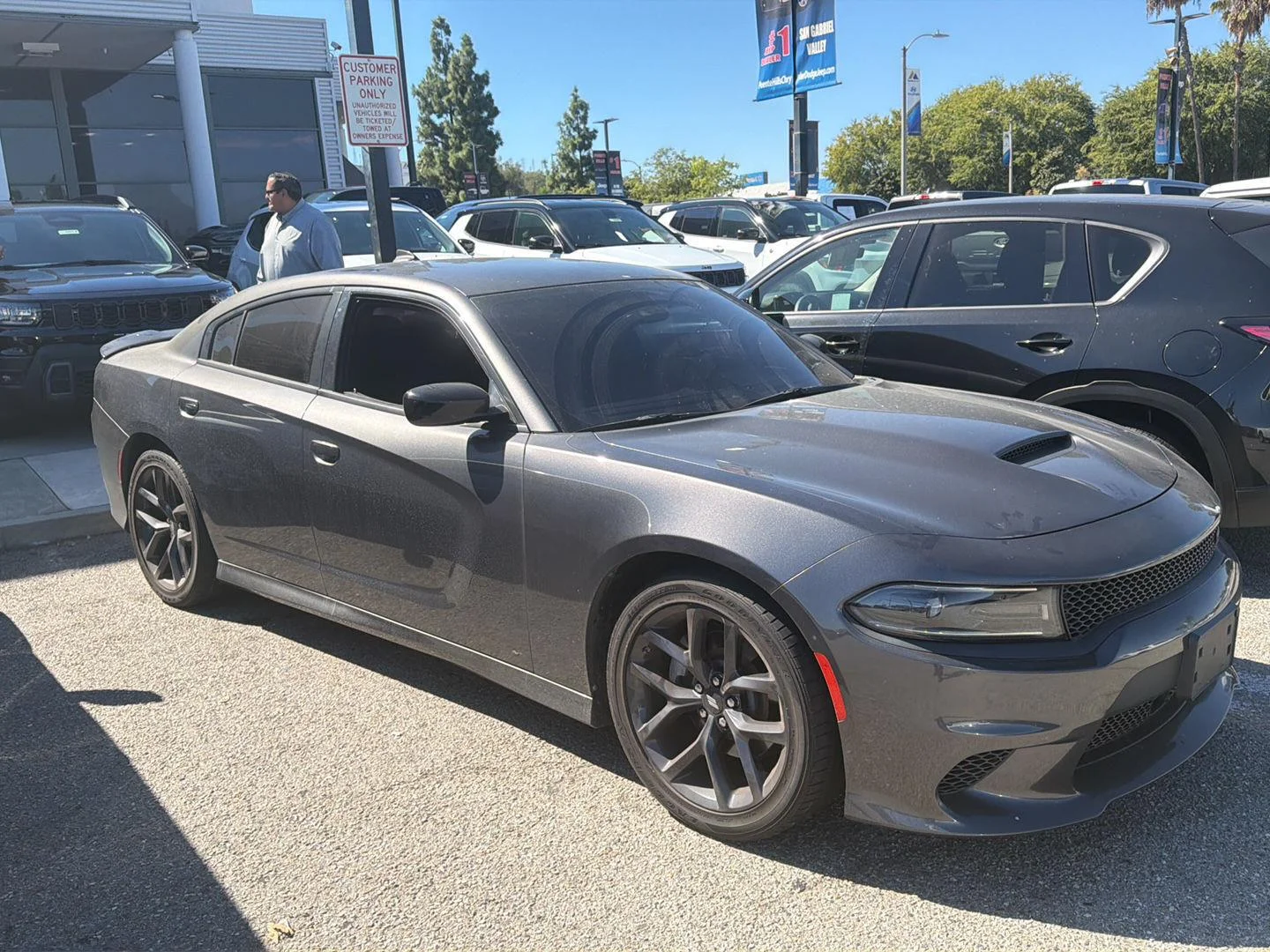 Used 2023 Granite Pearlcoat Dodge GT image 3
