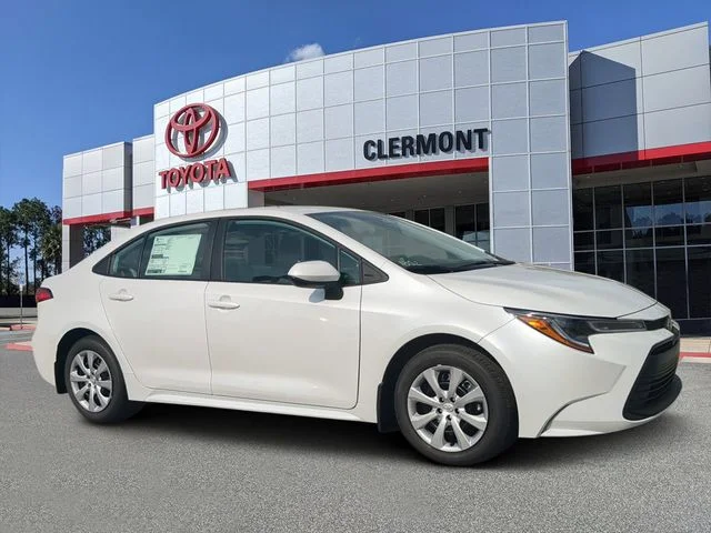 New 2026 Wind Chill Pearl Toyota LE image 1