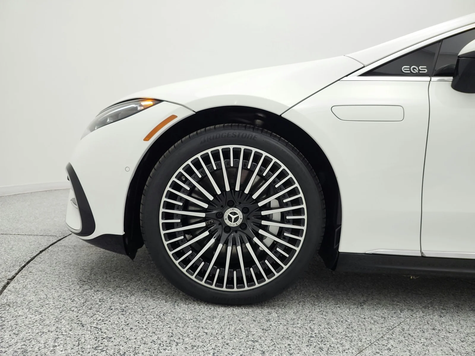 Certified Used 2023 Polar White Mercedes-Benz EQS 450 4MATIC® Sedan image 17