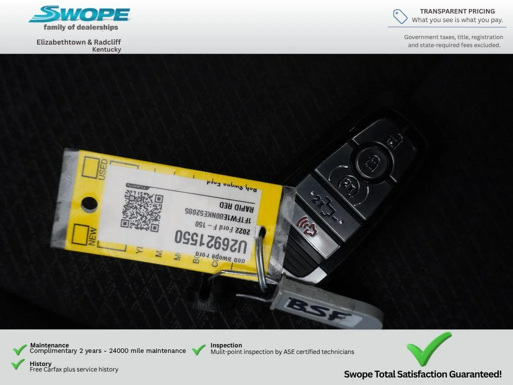 Certified Used 2022 Red Ford XLT image 37