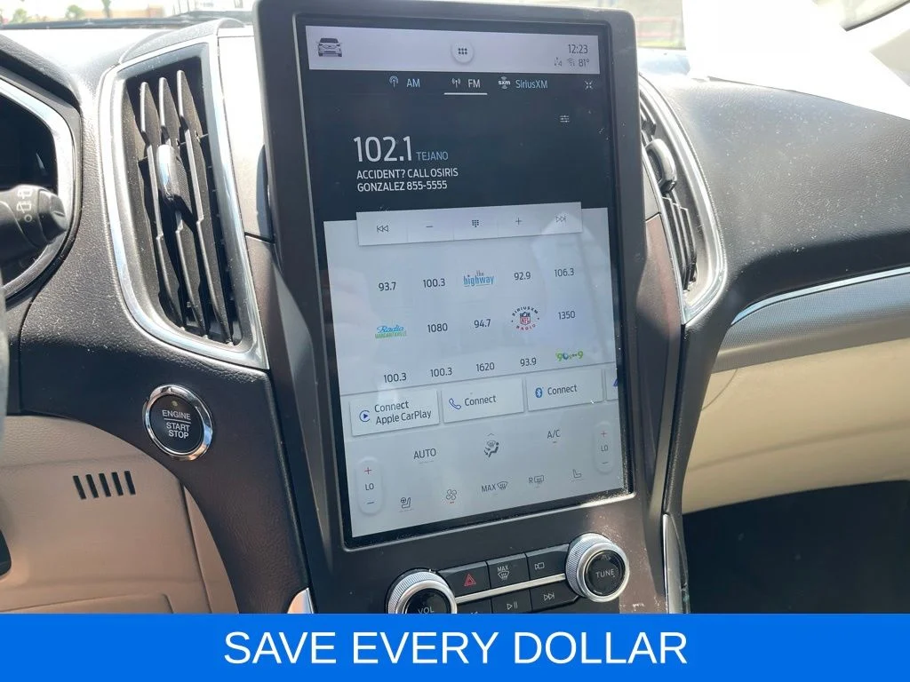 Used 2021 White Ford Titanium image 9