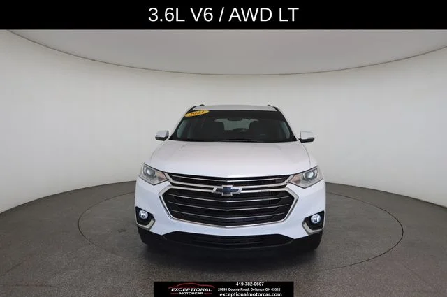 Used 2021 White Chevrolet 3LT W/Leather image 31