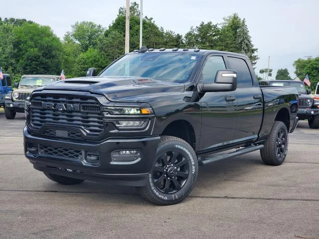 New 2026 Diamond Black Crystal Pearl-Coat Exterior Paint RAM Black Express image 1