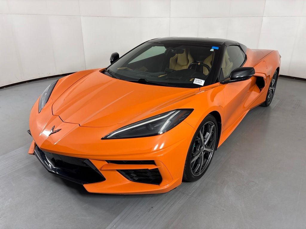 Used 2022 Orange Chevrolet Stingray image 5