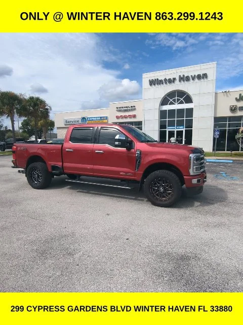 Used 2024 Red Ford Limited image 1