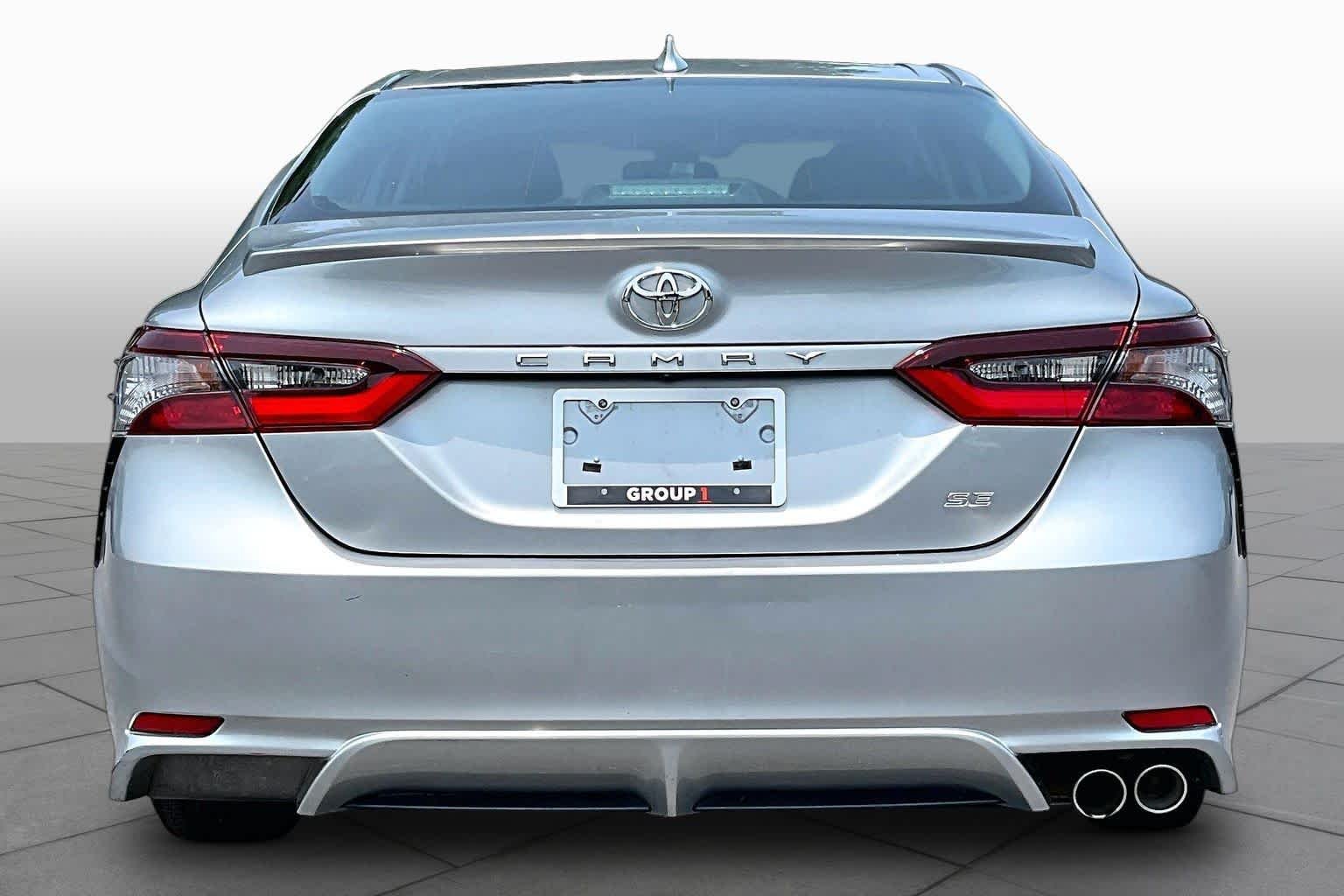 Used 2022 Celestial Silver Metallic Toyota SE image 5