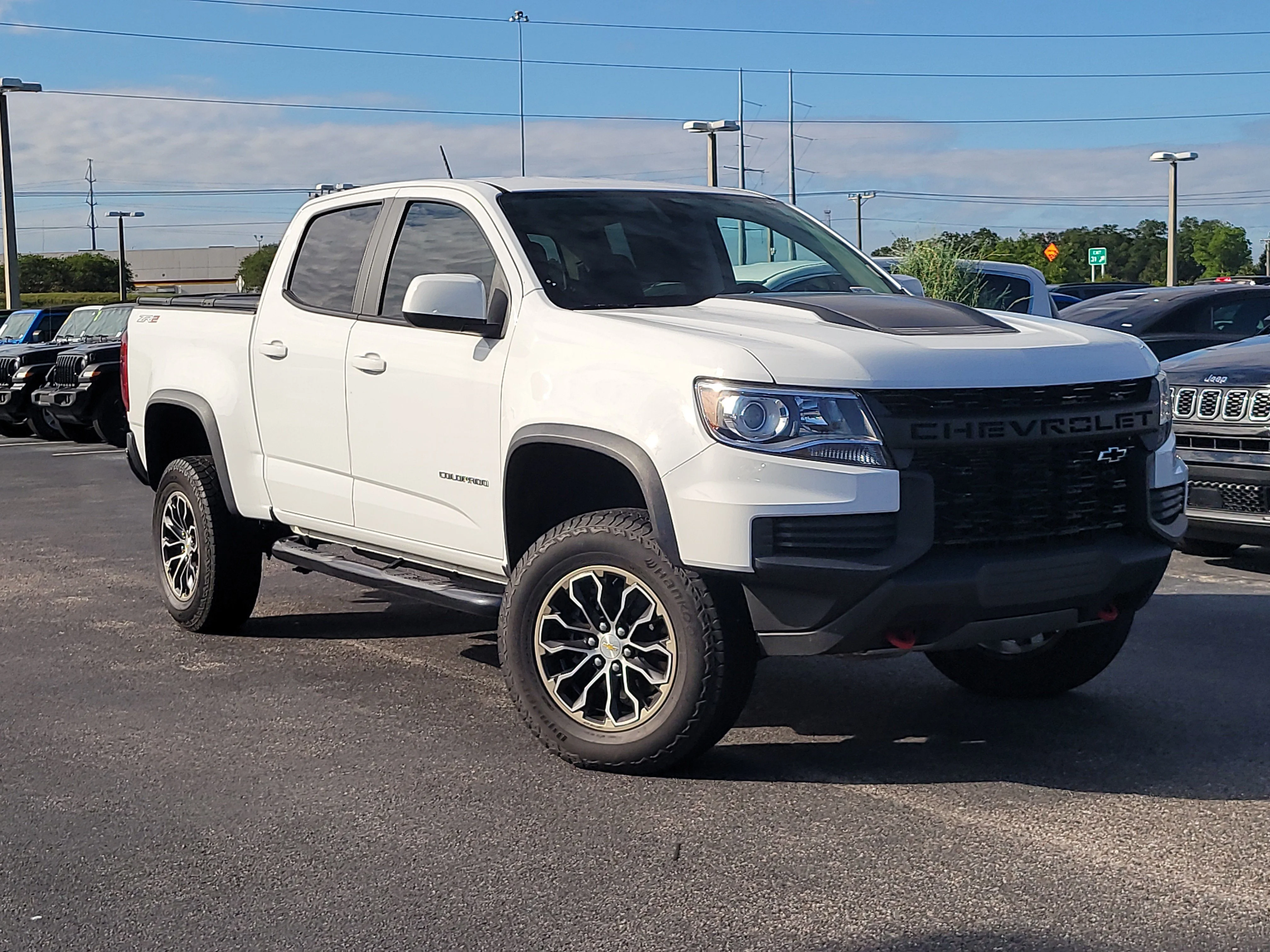 Used 2022 Summit White Chevrolet 4WD ZR2 image 1