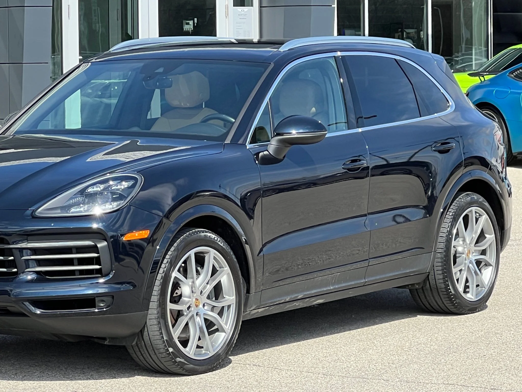 Used 2021 Blue Porsche S image 12