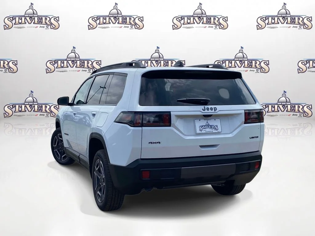 New 2026 Bright White Clear-Coat Exterior Paint Jeep Limited image 4
