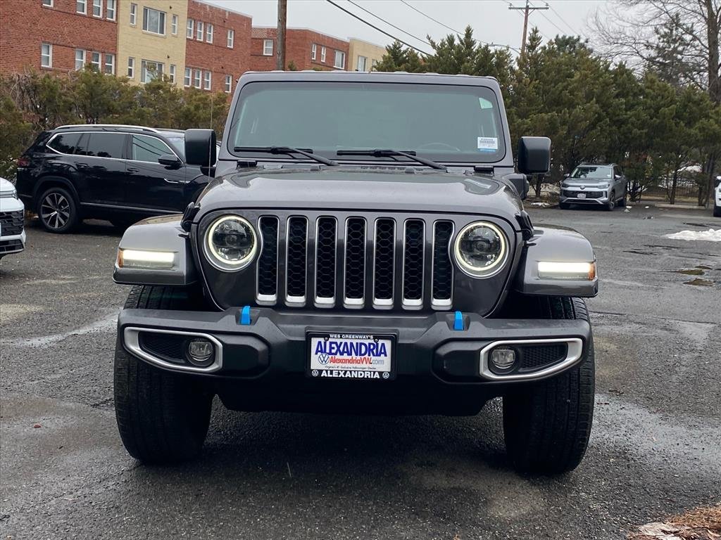 Used 2023 Gray Jeep Sahara 4xe image 6