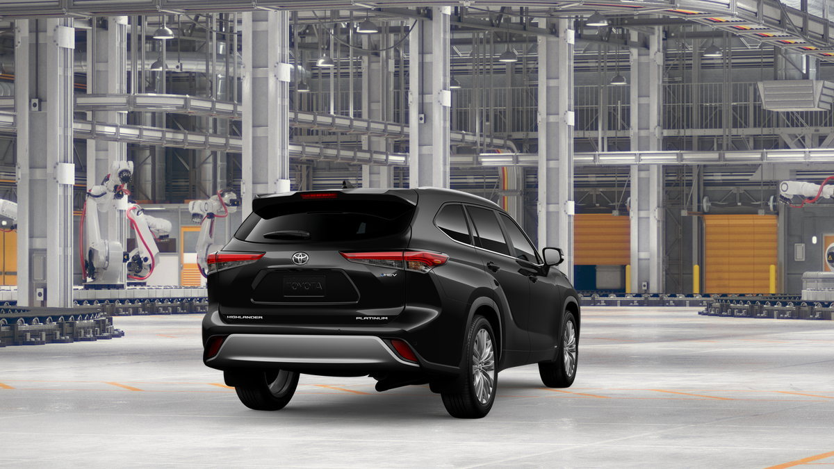 New 2026 Midnight Black Metallic Toyota Hybrid Platinum image 9