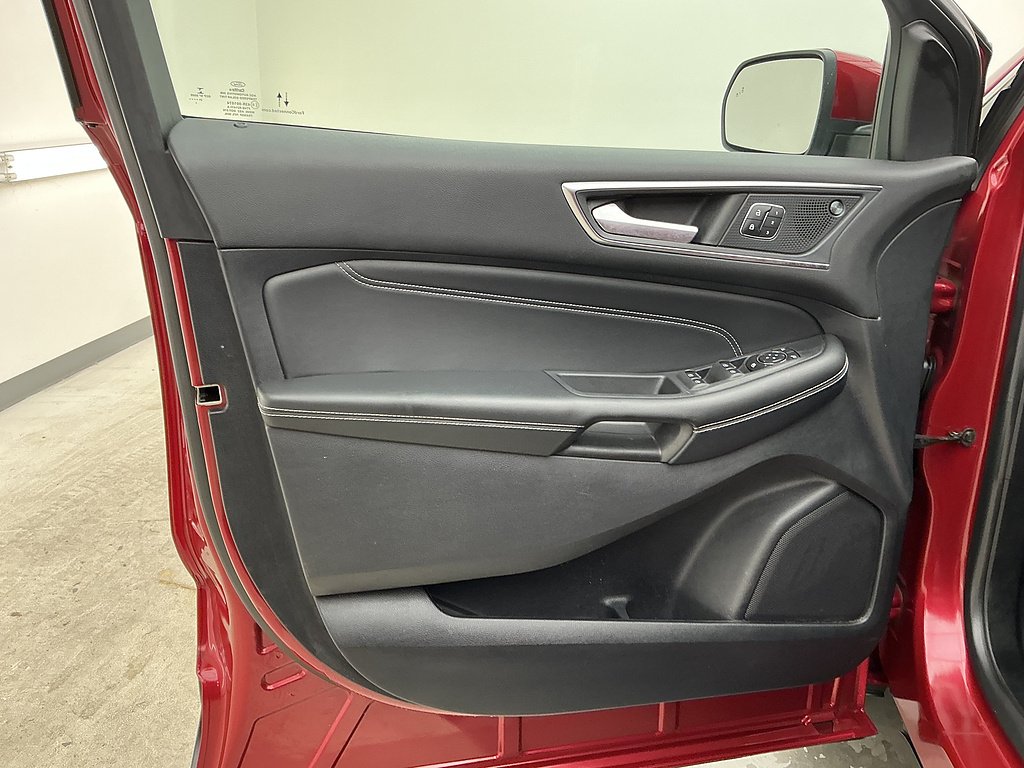 Certified Used 2021 Rapid Red Metallic Tinted Clearcoat Ford Titanium image 16
