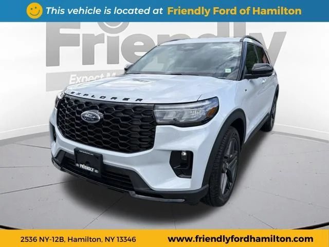 New 2026 Space White Metallic Ford ST-Line image 1
