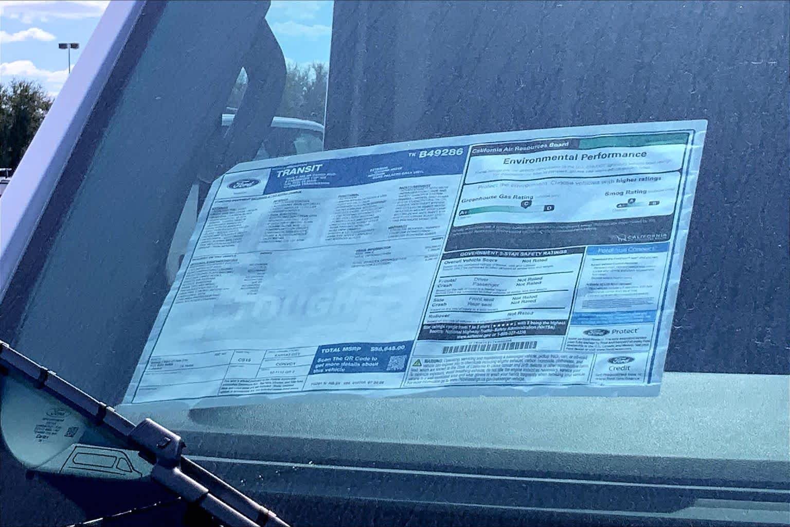 New 2026 Oxford White Ford Cargo Van image 22