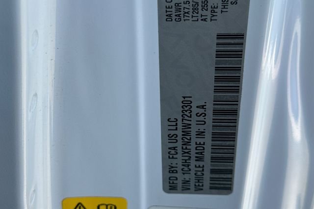 Certified Used 2021 White Jeep Unlimited Rubicon image 29