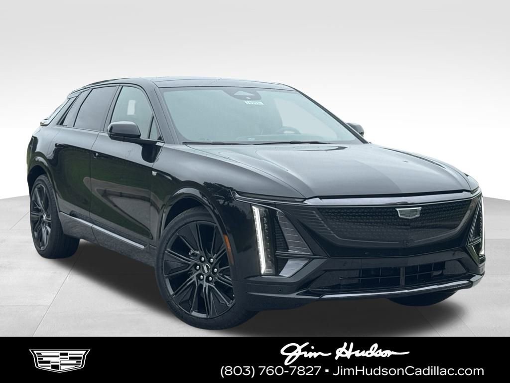 Stellar Black Metallic 2025 Cadillac LYRIQ Sport 3 AWD SUV / Crossover All-Wheel Drive