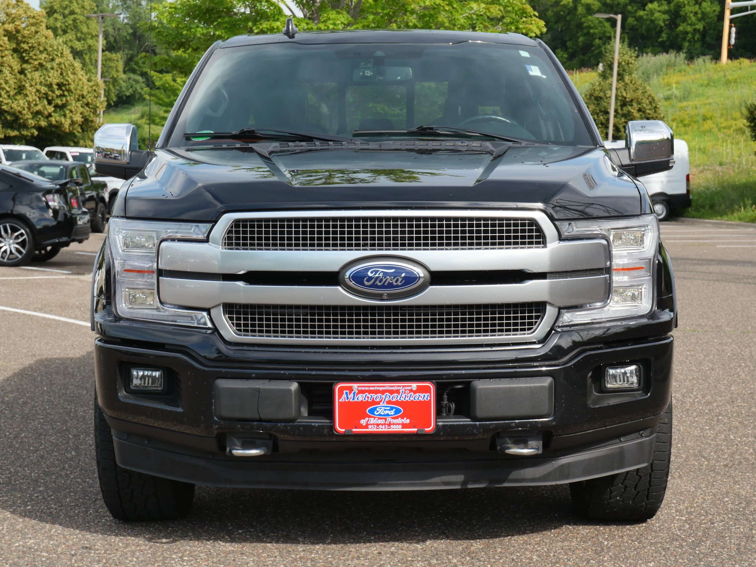 Used 2018 Ford F-150 Platinum with VIN 1FTEW1EG2JFD28793 for sale in Eden Prairie, Minnesota