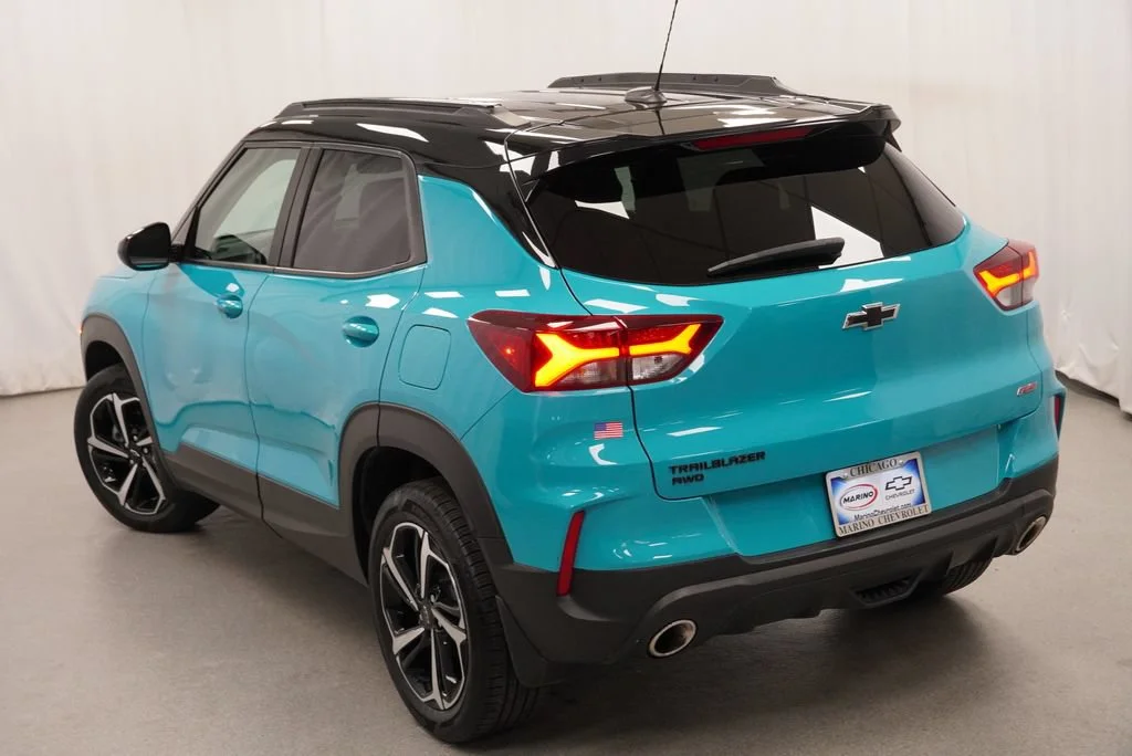 Certified Used 2022 OASIS BLUE Chevrolet RS image 34