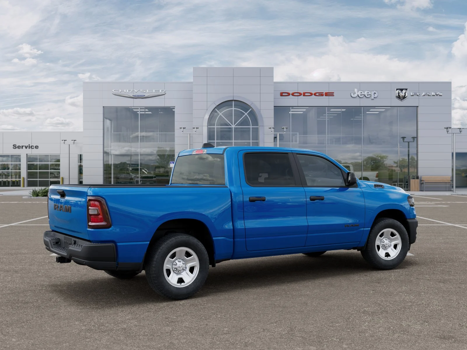 New 2026 Hydro Blue Pearlcoat RAM Tradesman image 44
