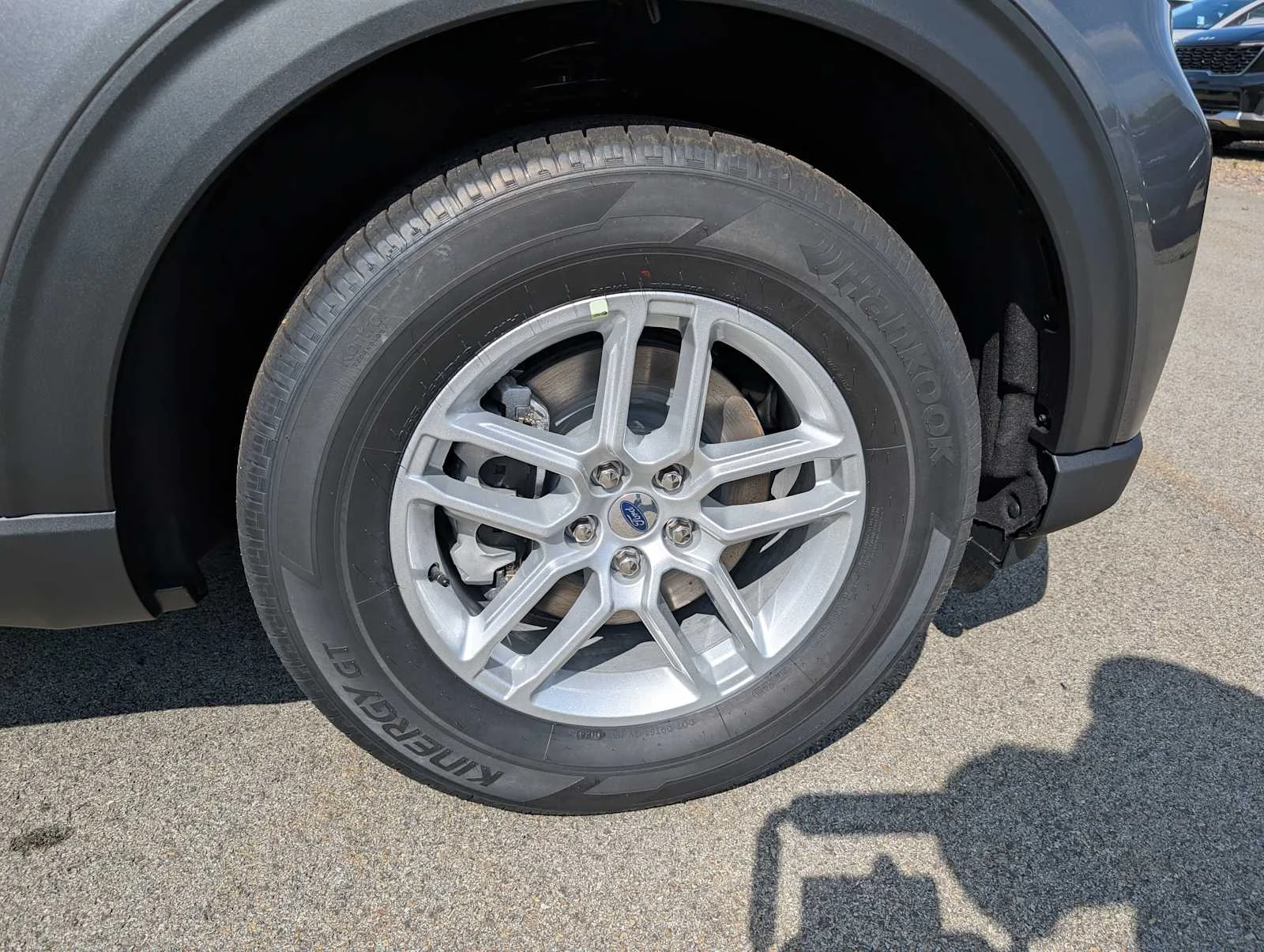 New 2026 Carbonized Gray Metallic Ford Active image 3
