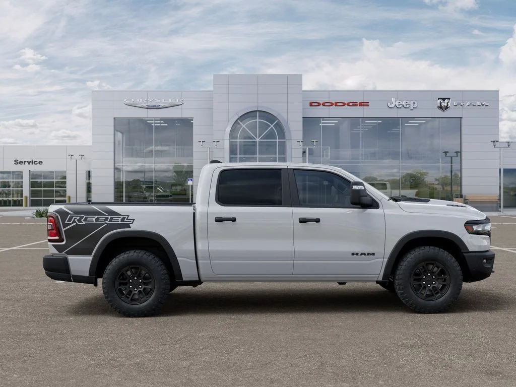 New 2026 Bright White Clear-Coat Exterior Paint RAM Rebel image 22