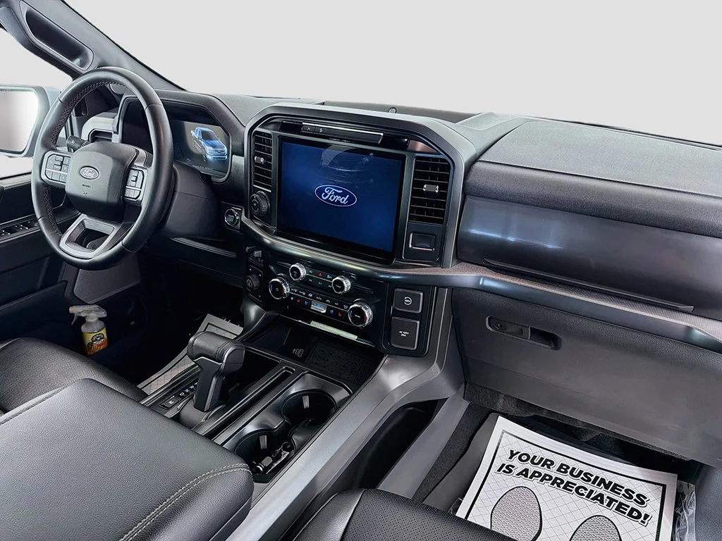 Used 2025 Space White Metallic Ford Lariat image 23