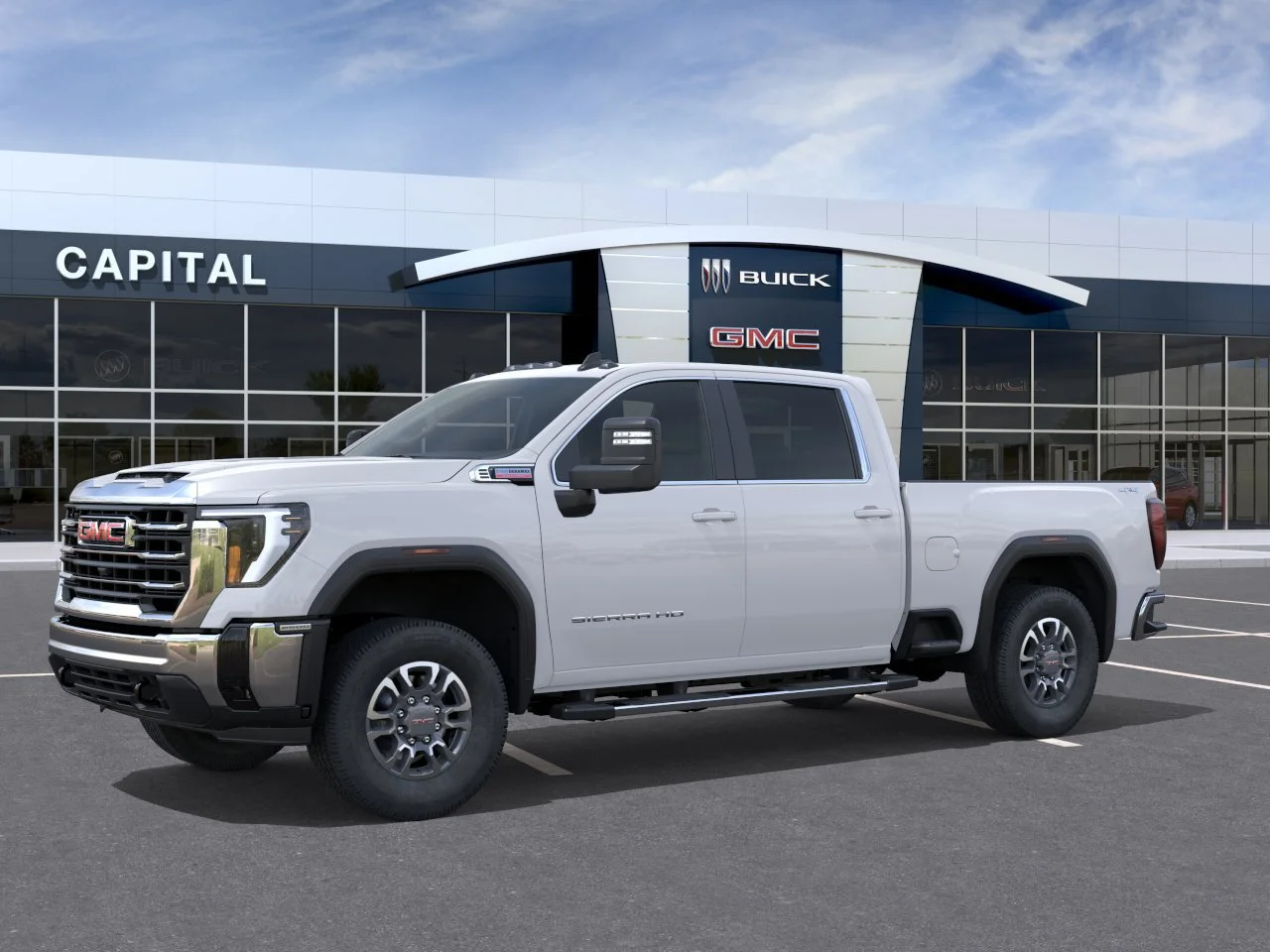 New 2026 Summit White GMC SLE image 3